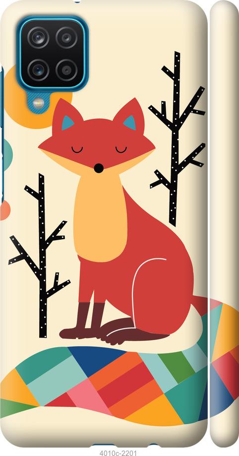 

Чехол на Samsung Galaxy A12 A125F Rainbow fox