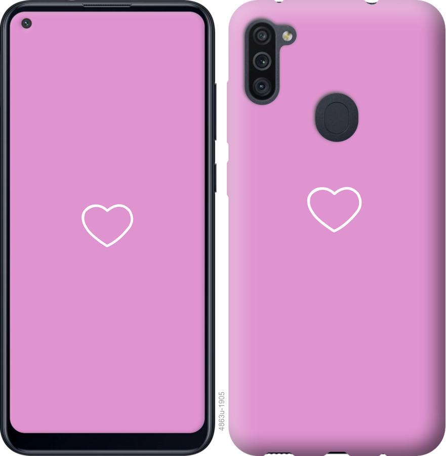 

Чохол на Samsung Galaxy M11 M115F серце 2