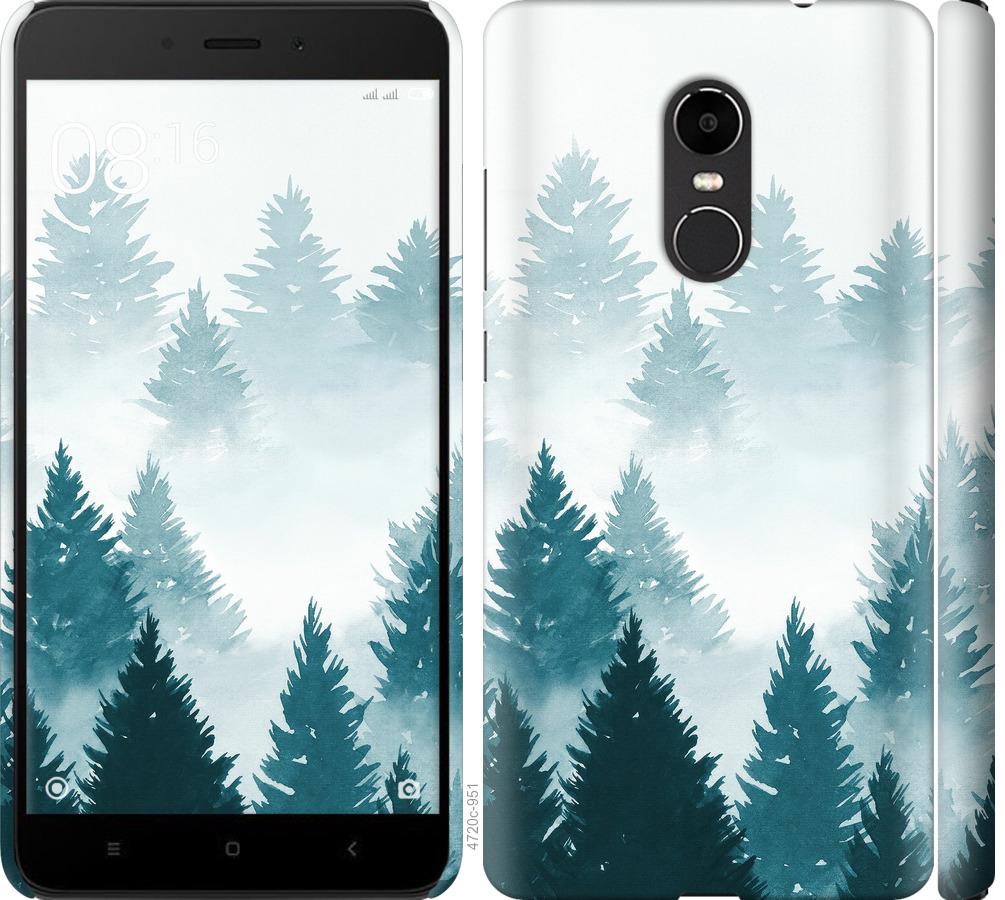

Чохол на Xiaomi Redmi Note 4X Акварельні Ялинки