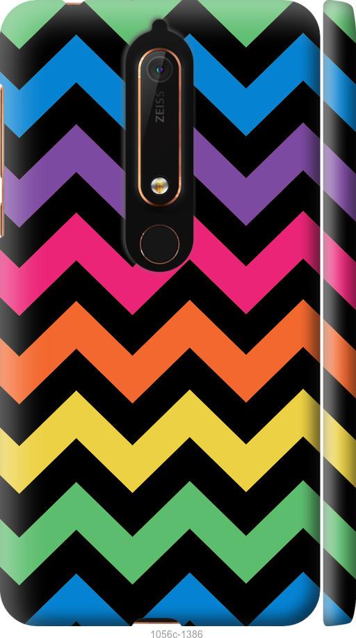 

Чехол на Nokia 6.1 Шеврон v1