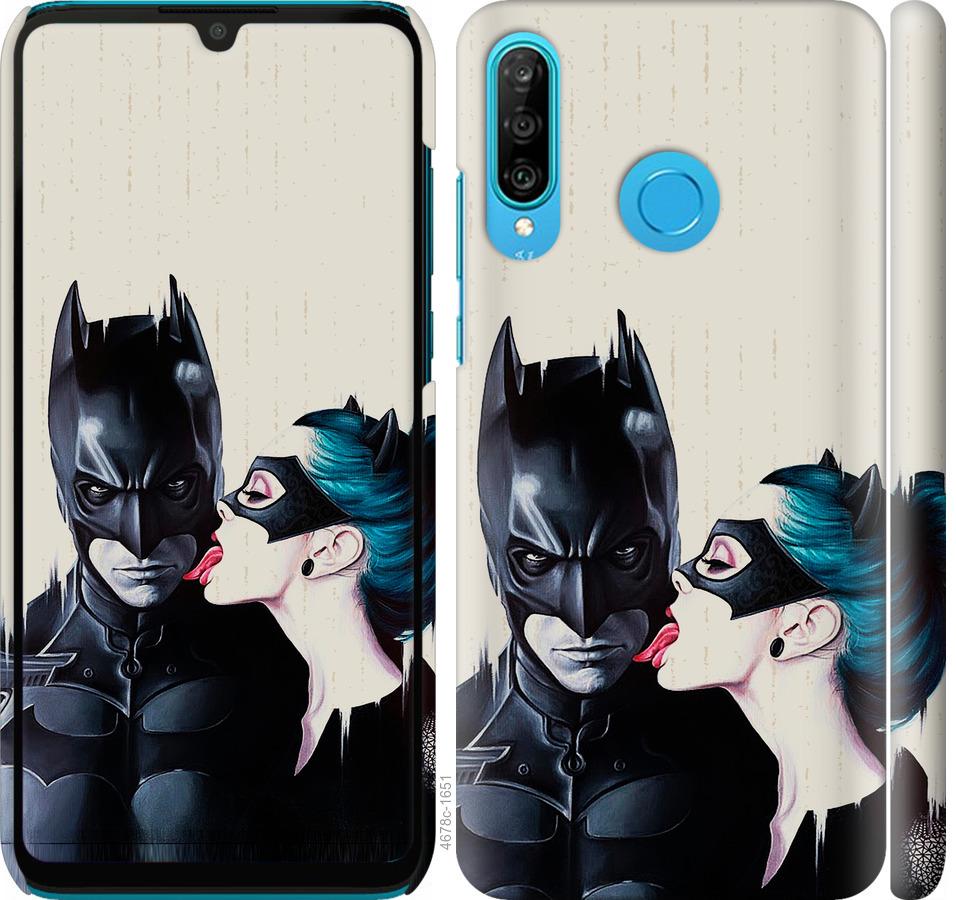 

Чехол на Huawei P30 Lite Бэтмен