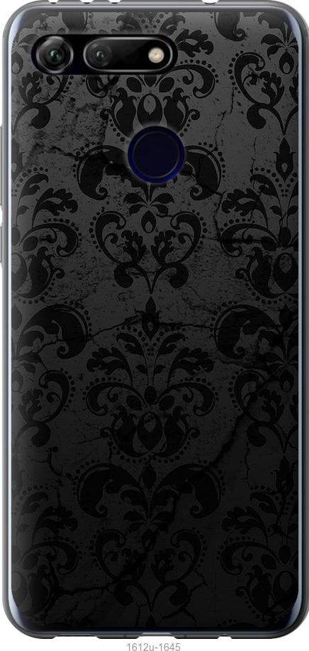 

Чехол на Huawei Honor View 20 узор черный