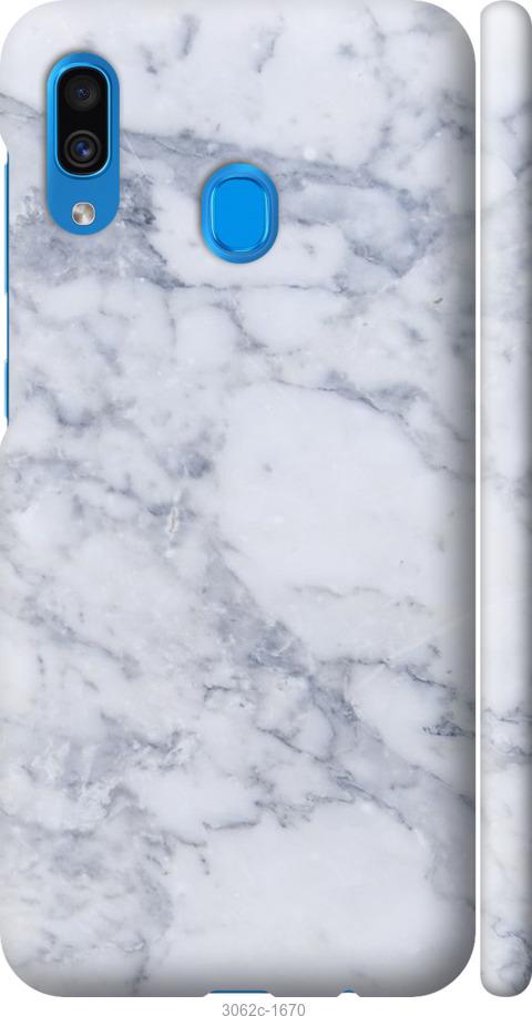 

Чохол на Samsung Galaxy A20 2019 A205F Блакитний мармур