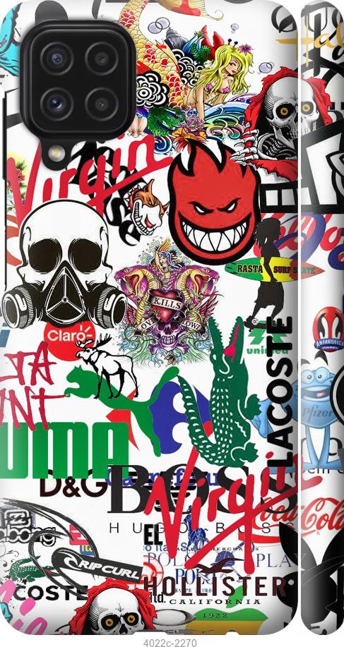 

Чохол на Samsung Galaxy A22 A225F Many different logos