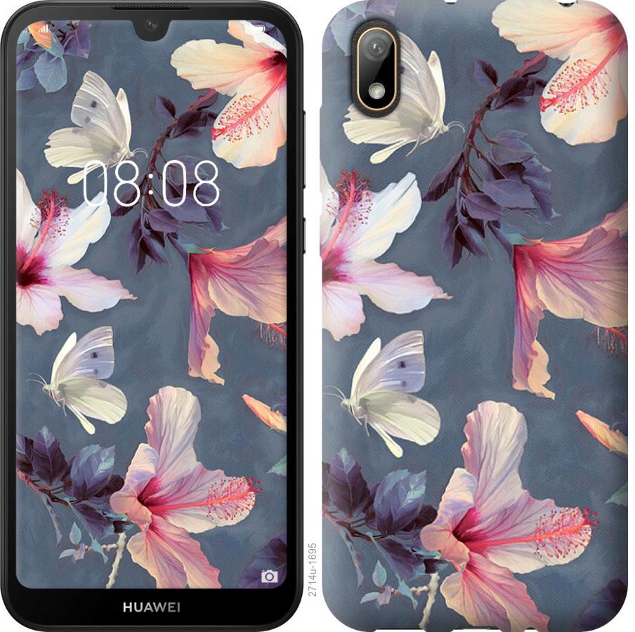 

Чохол на Huawei Y5 2019 Намальовані квіти