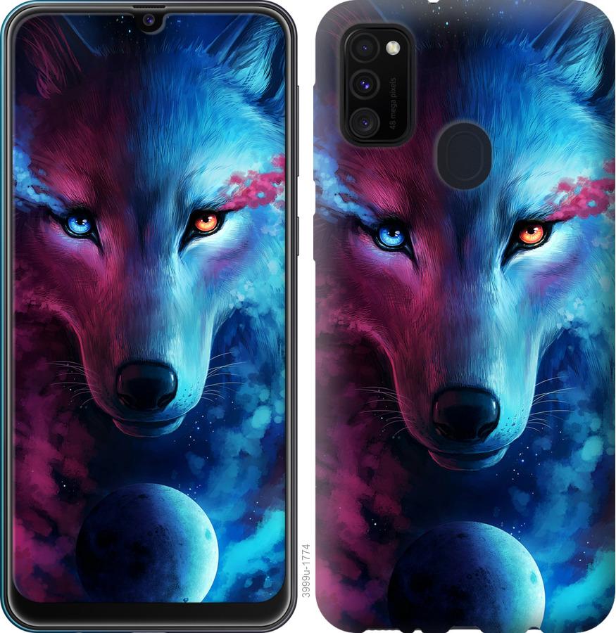 

Чохол на Samsung Galaxy A21s A217F Арт-вовк