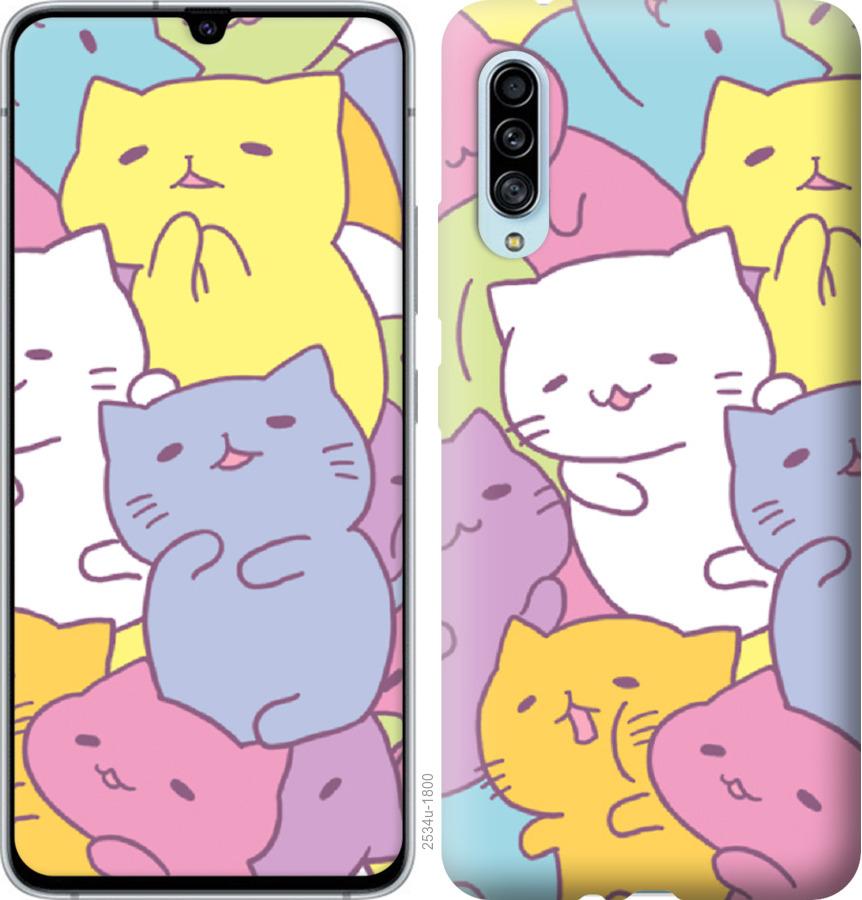 

Чехол на Samsung Galaxy A90 5G Котики