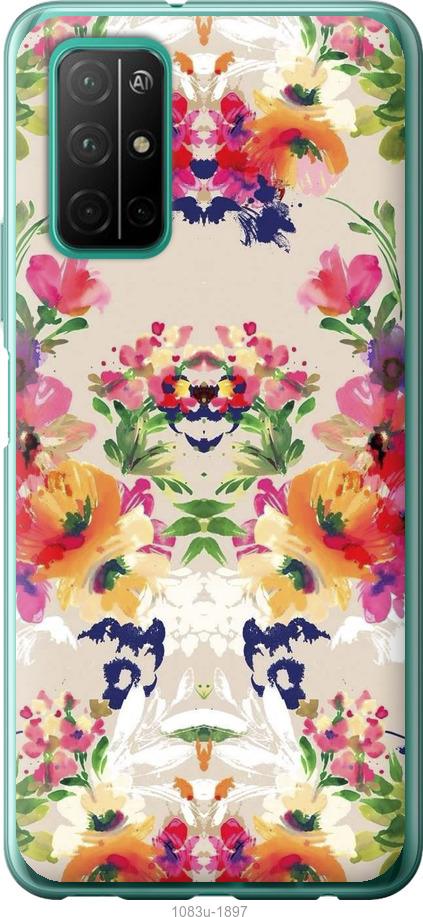

Чехол на Huawei Honor 30S Цветочный узор