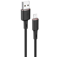 Дата кабель Acefast MFI C2-02 USB-A to Lightning zinc alloy silicone (1m)