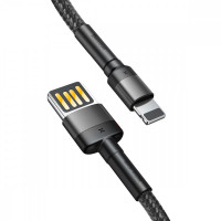 Дата кабель Baseus Cafule Lightning Cable Special Edition 2.4A (1m)