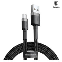 

Дата кабель Baseus Cafule Type-C Cable 2.4A (0.5m)