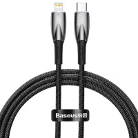 Дата кабель Baseus Glimmer Series Fast Charging Data Cable Type-C to Lightning 20W 1m (CADH000001)