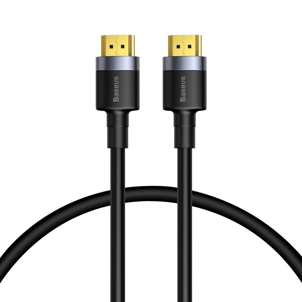 

Дата кабель Baseus HDMI Cafule Series 4KHDMI Male To 4KHDMI Male (5m) (Чорний)