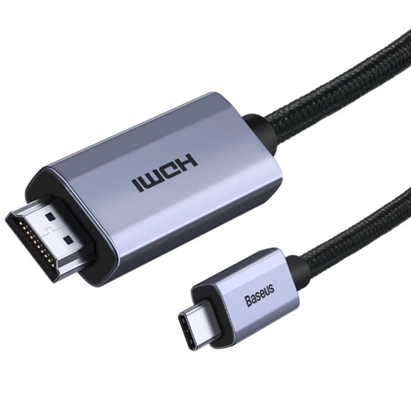 

Дата кабель Baseus HDMI High Definition Series Graphene Type-C To 4KHDMI (1m) (WKGQ)
