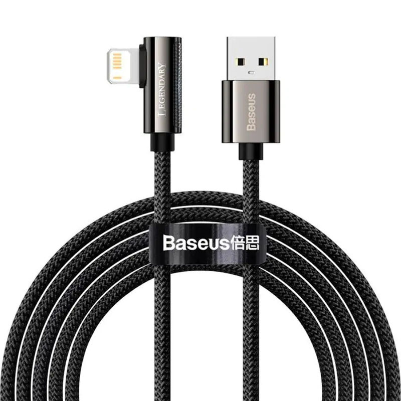 

Дата кабель Baseus Legend Series Elbow USB to Lightning 2.4A (2m) (CALCS-A01) (Black)