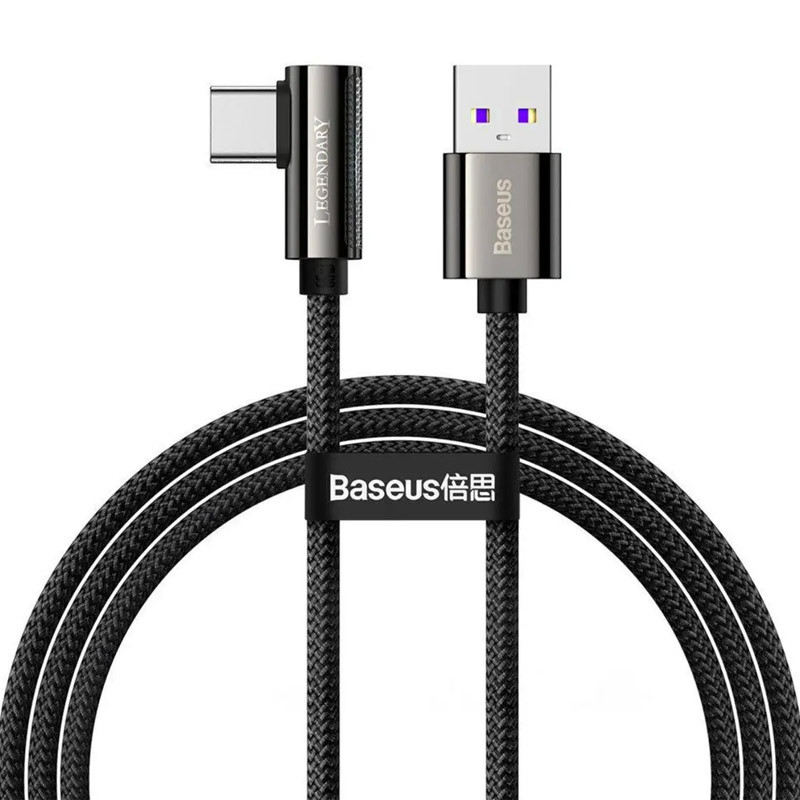 

Дата кабель Baseus Legend Series Elbow USB to Type-C 66W (2m) (CATCS-C01)