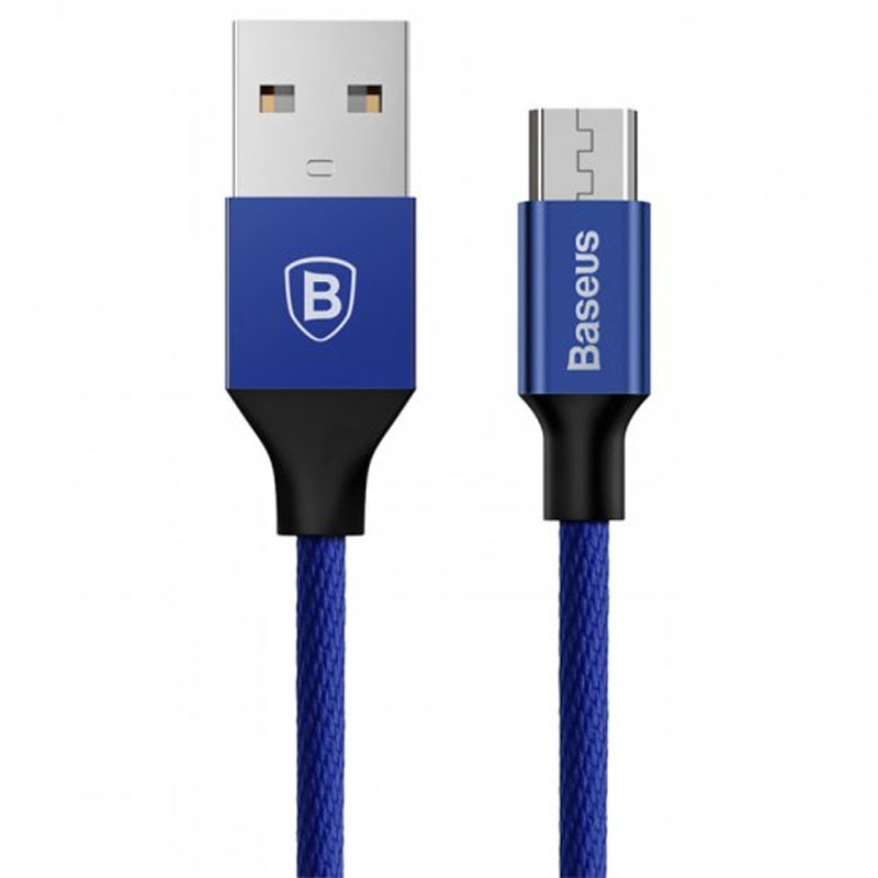 

Дата кабель Baseus Yiven Micro USB Cable 2.0A (1.5m) (Синій)