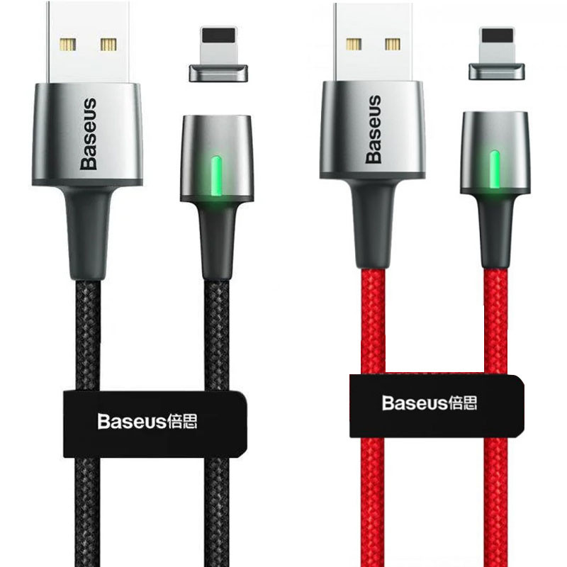 

Дата кабель Baseus Zinc Magnetic Lightning 2.4A (1m)
