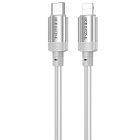 Дата кабель Borofone BX108 Start silicone Type-C to Lightning 27W (1m)
