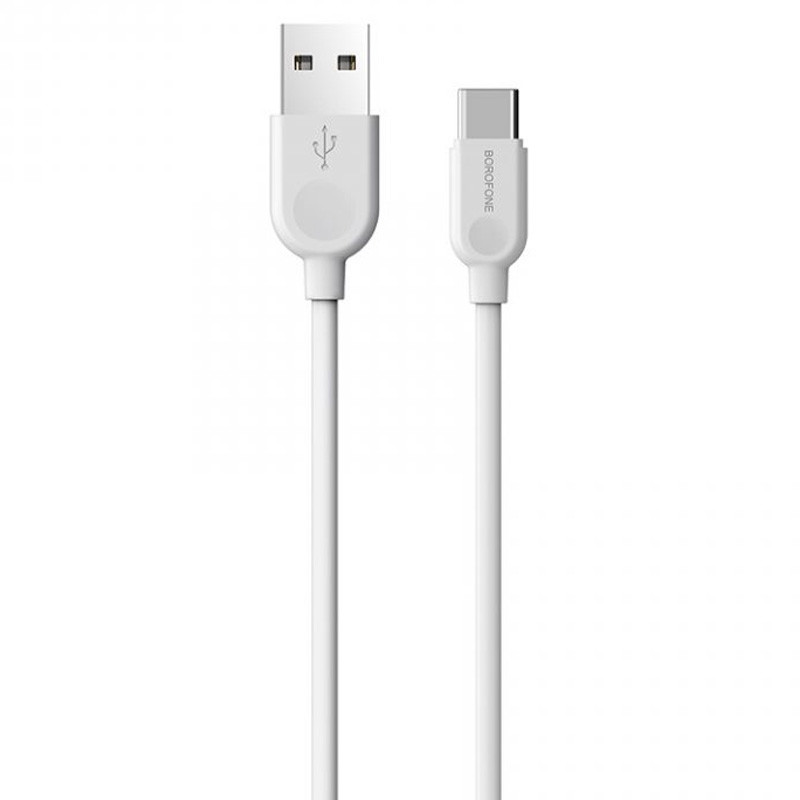 

Дата кабель Borofone BX14 USB to Type-C (3m) (Білий)