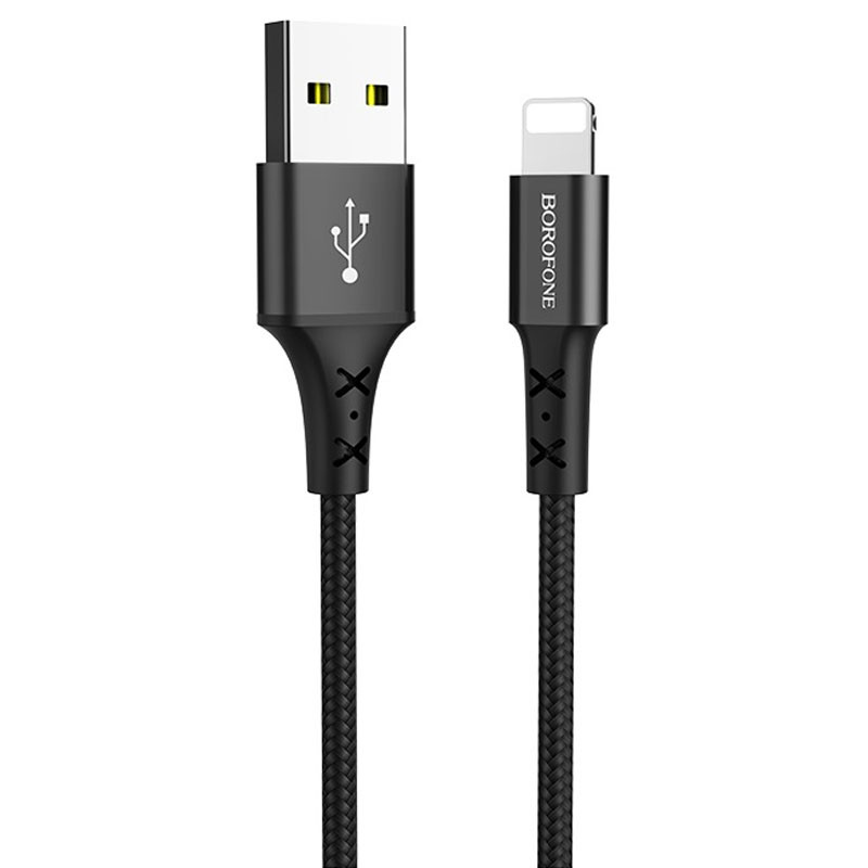 

Дата кабель Borofone BX20 Enjoy USB to Lightning (1m) (Чорний)