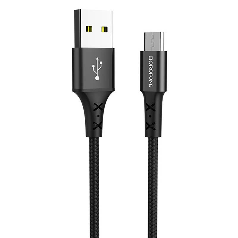 

Дата кабель Borofone BX20 Enjoy USB to MicroUSB (1m) (Чорний)