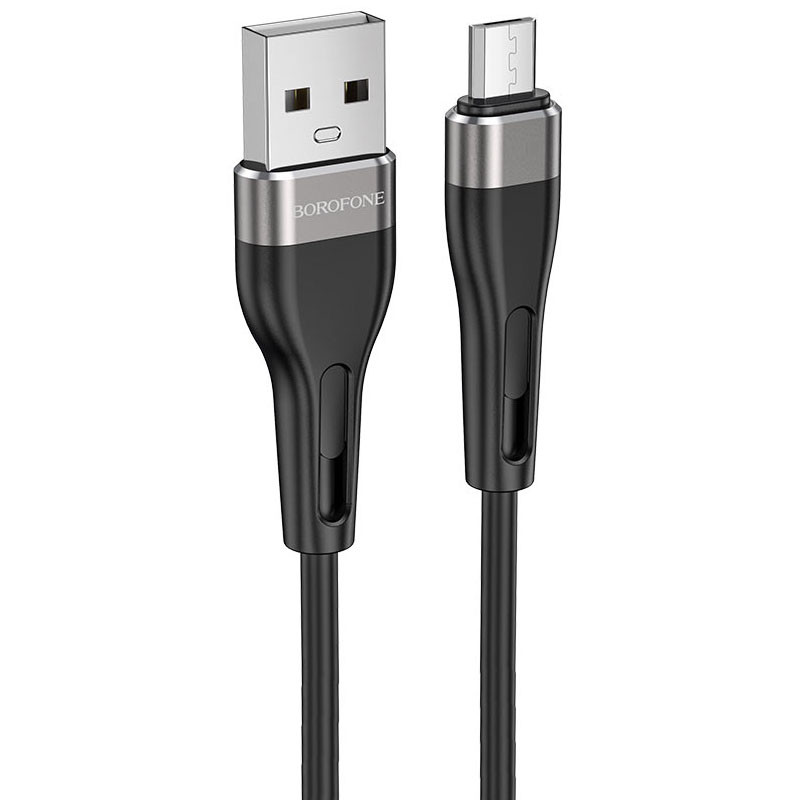 

Дата кабель Borofone BX46 Rush USB to MicroUSB (1m) (Чорний)