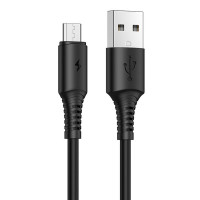 Дата кабель Borofone BX47 Coolway USB to MicroUSB (1m)