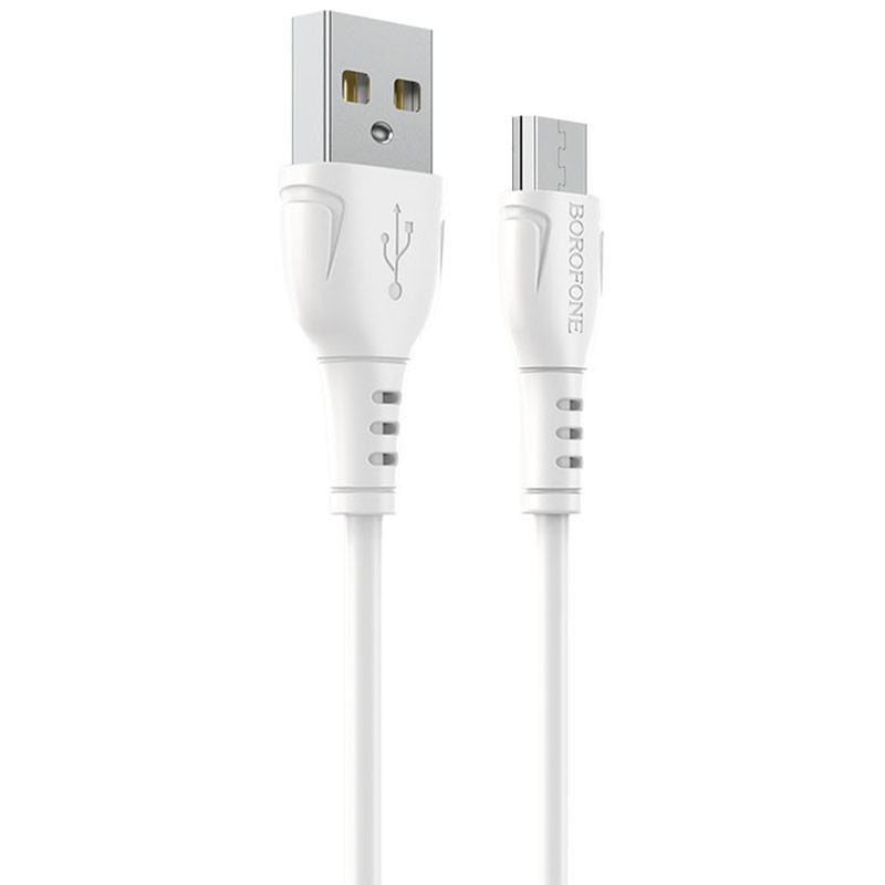 

Дата кабель Borofone BX51 Triumph USB to MicroUSB (1m) (Білий)