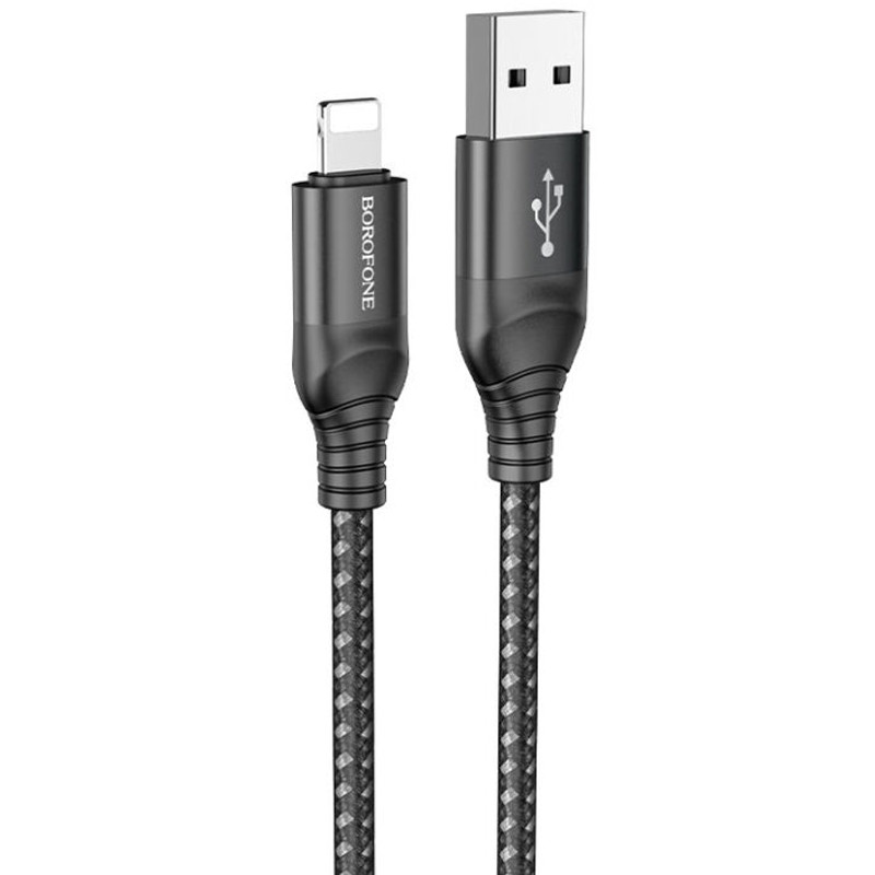 

Дата кабель Borofone BX56 Delightful USB to Lightning (1m) (Black)