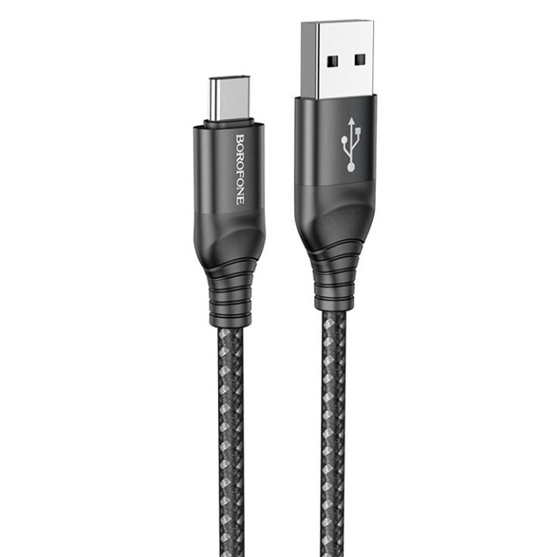 

Дата кабель Borofone BX56 Delightful USB to Type-C (1m) (Black)