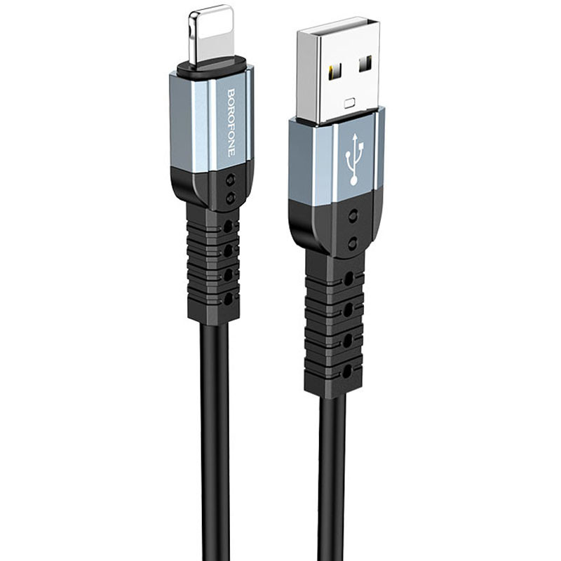

Дата кабель Borofone BX64 Special USB to Lightning (1m) (Чорний)