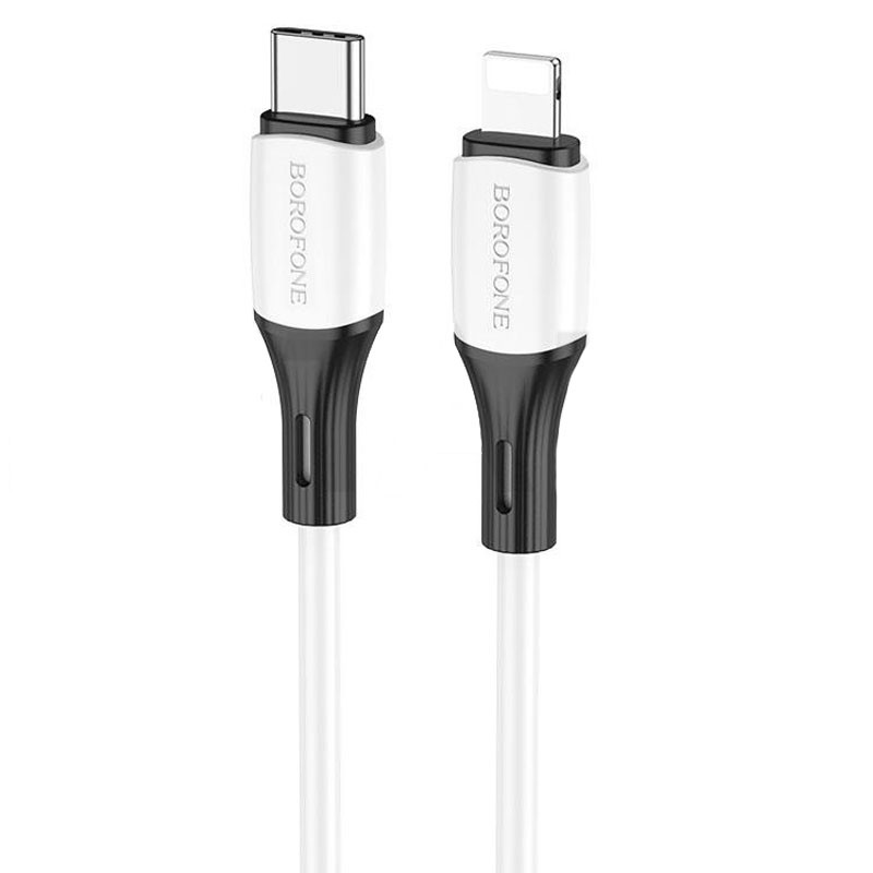 

Дата кабель Borofone BX79 Type-C to Lightning (1m) (Білий)