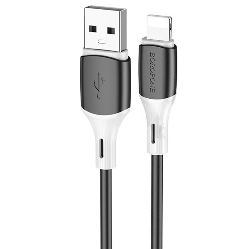 

Дата кабель Borofone BX79 USB to Lightning (1m) (Чорний)