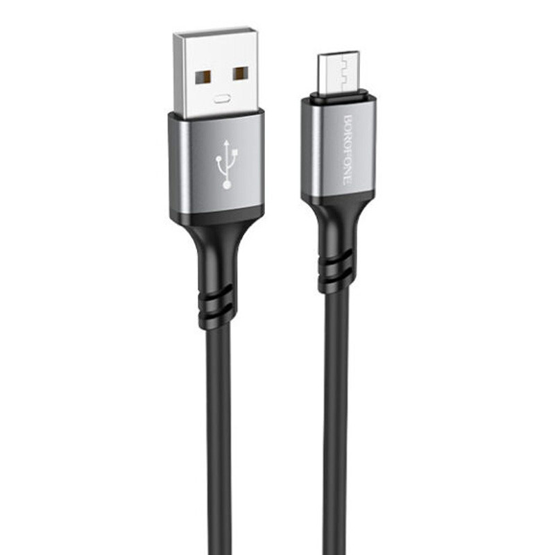 

Дата кабель Borofone BX83 Famous USB to Micro-USB (Black)