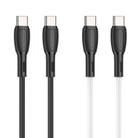 Дата кабель Borofone BX86 Advantage Type-C to Type-C 60W (1m)