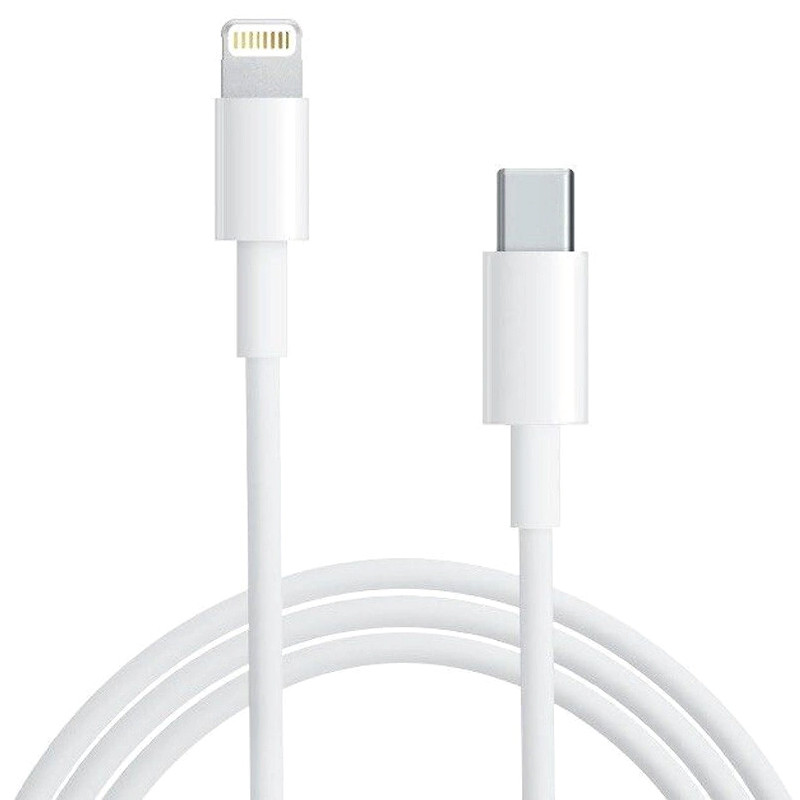 

Дата кабель Foxconn для Apple iPhone Type-C to Lightning (AAA grade) (1m) (box) (Білий)
