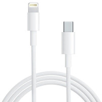 Дата кабель Foxconn для Apple iPhone USB-C to Lightning (AAA grade) (2m) (box, no logo)