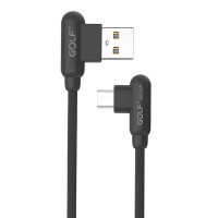 

Дата кабель GOLF (GC-45m) USB to MicroUSB c L-подключением (100см)