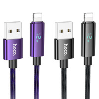 Дата кабель Hoco U125 Benefit 2.4A USB to Lightning (1.2m)