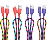 Дата кабель Hoco X116 Meridian USB to MicroUSB 2.4A (1m)