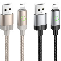Дата кабель Hoco X117 Star USB to Lightning 2.4A (1m)