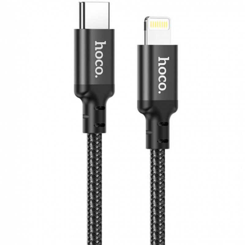 

Дата кабель Hoco X14 Double Speed Type-C to Lightning Cable (2m) (Black)