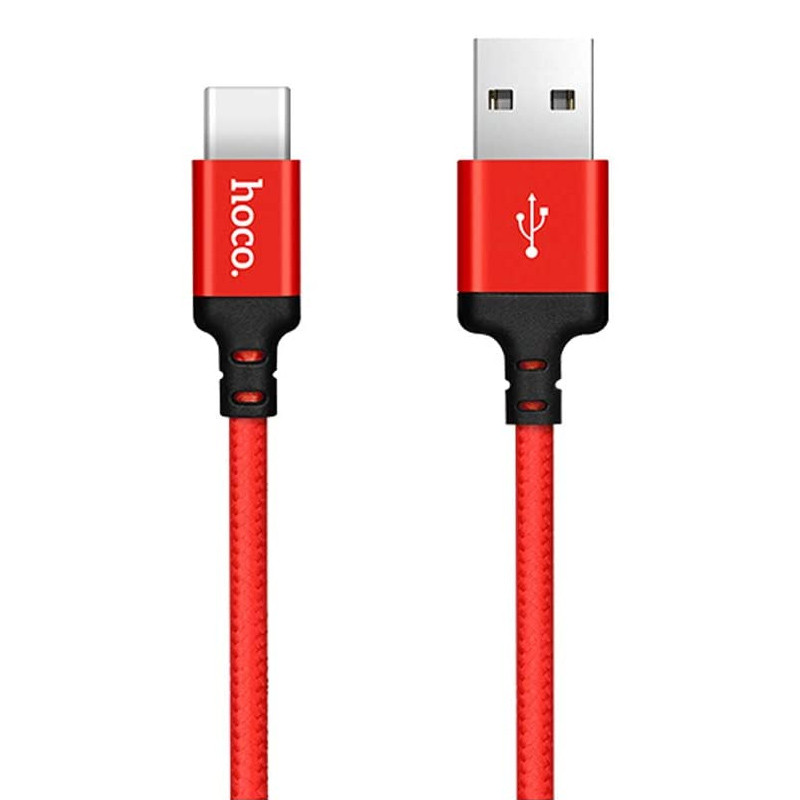 

Дата кабель Hoco X14 Times Speed USB to Type-C (2m) (Червоний)