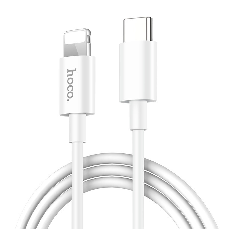 

Дата кабель Hoco X36 Swift PD Type-C to Lightning Cable (1m) (Білий)