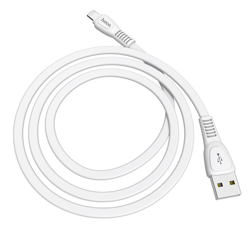 

Дата кабель Hoco X40 Noah USB to Lightning (1m) (Білий)