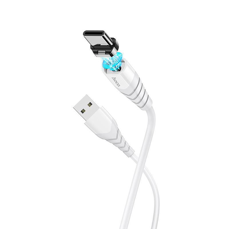 

Дата кабель Hoco X63 "Racer" USB to Type-C (1m) (Белый)