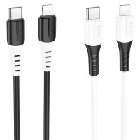 Дата кабель Hoco X82 Silicone Type-C to Lightning 20W (1m)