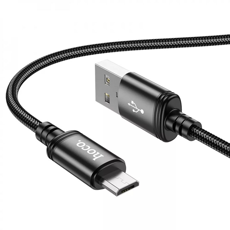 

Дата кабель Hoco X89 Wind USB to MicroUSB (1m) (Black)