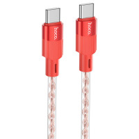 Дата кабель Hoco X99 Crystal Junction Type-C to Type-C 60W (1.2m)
